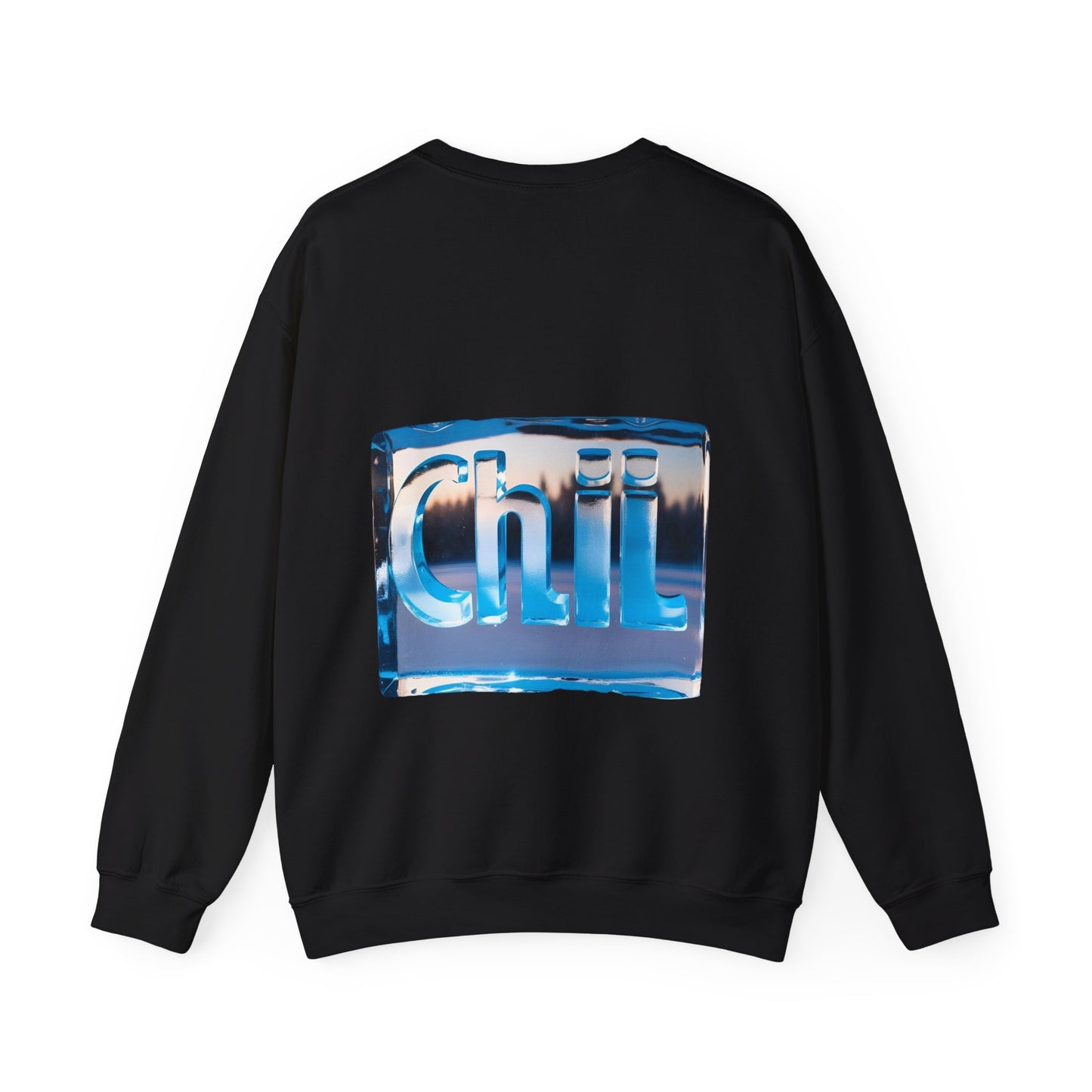 Chill Vibes Crewneck Sweatshirt - Cozy Gift for Friends, Casual Outfit, Relaxation Theme, Unisex Apparel