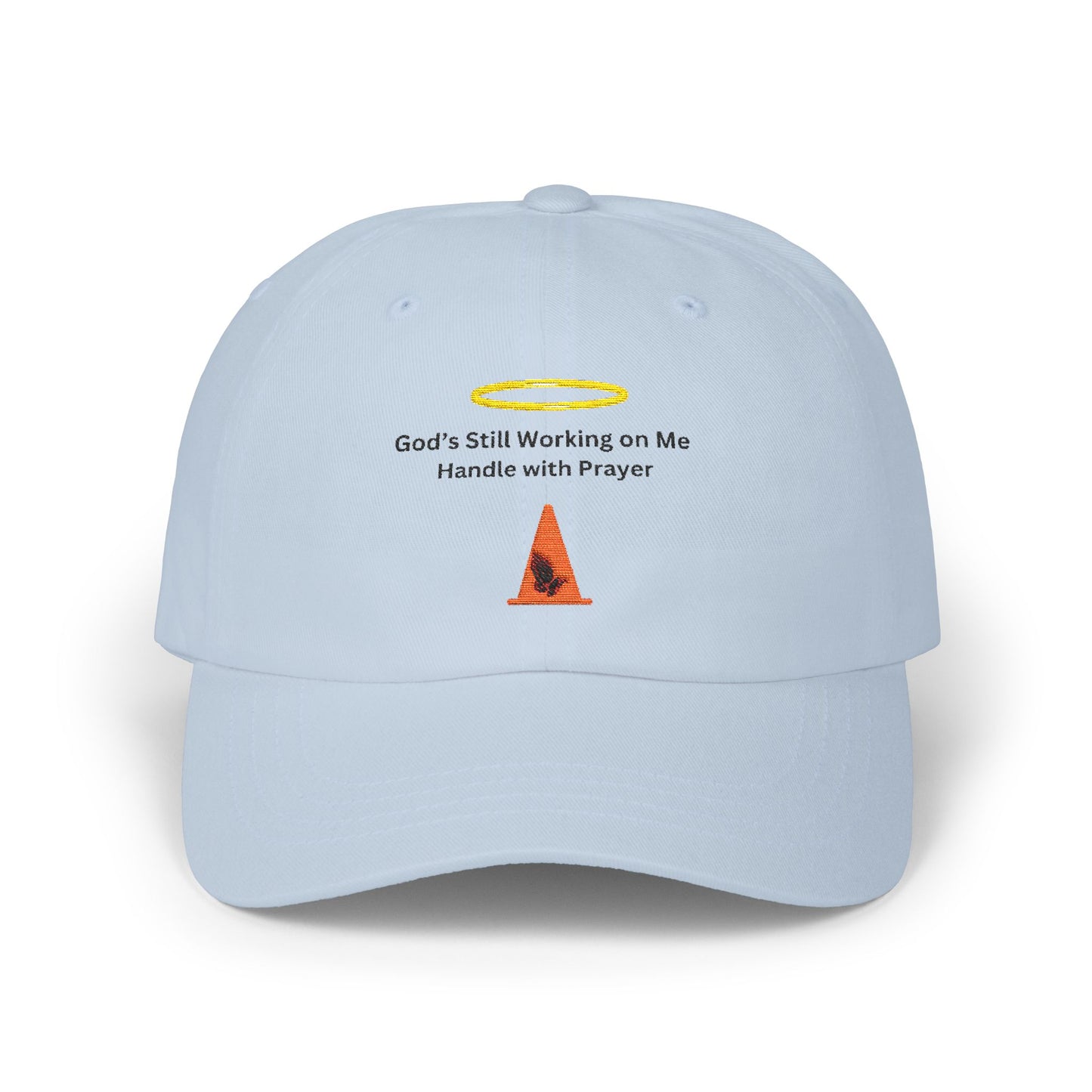 God's Still Working Dad Cap, Inspirational Cap, Religious Hat, Gift for Dads, Prayer Cap, Everyday Wear, Faith-based Accessory