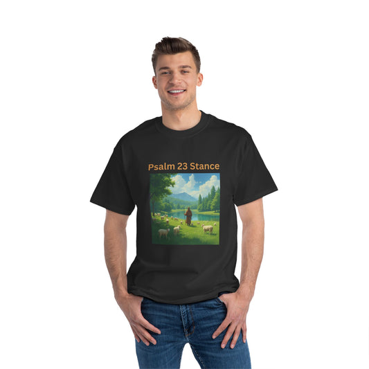 Psalm 23 Stance T-Shirt, Inspirational Tee, Faith-Based Clothing, Christian Gift, Spiritual Apparel, Casual Wear