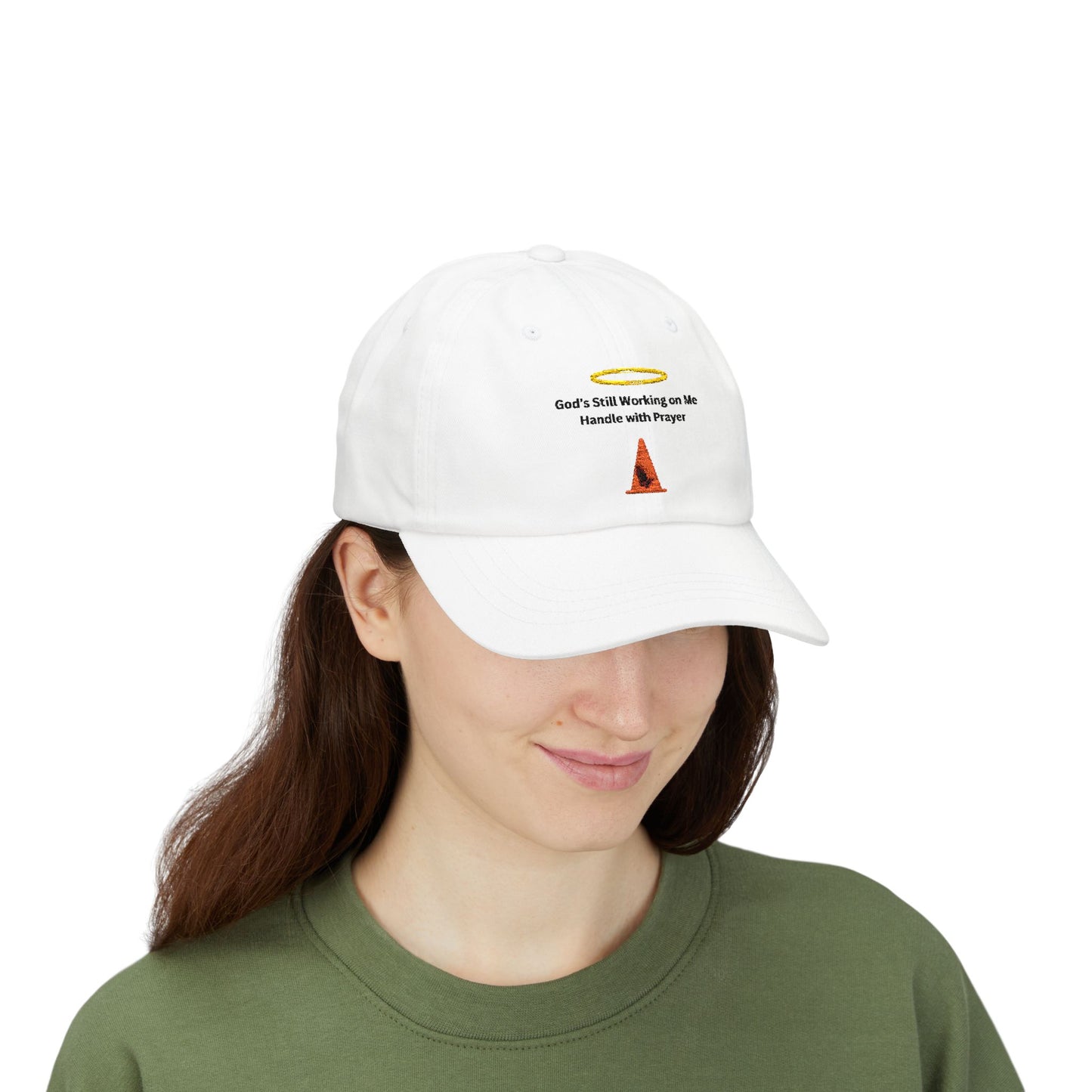 God's Still Working Dad Cap, Inspirational Cap, Religious Hat, Gift for Dads, Prayer Cap, Everyday Wear, Faith-based Accessory