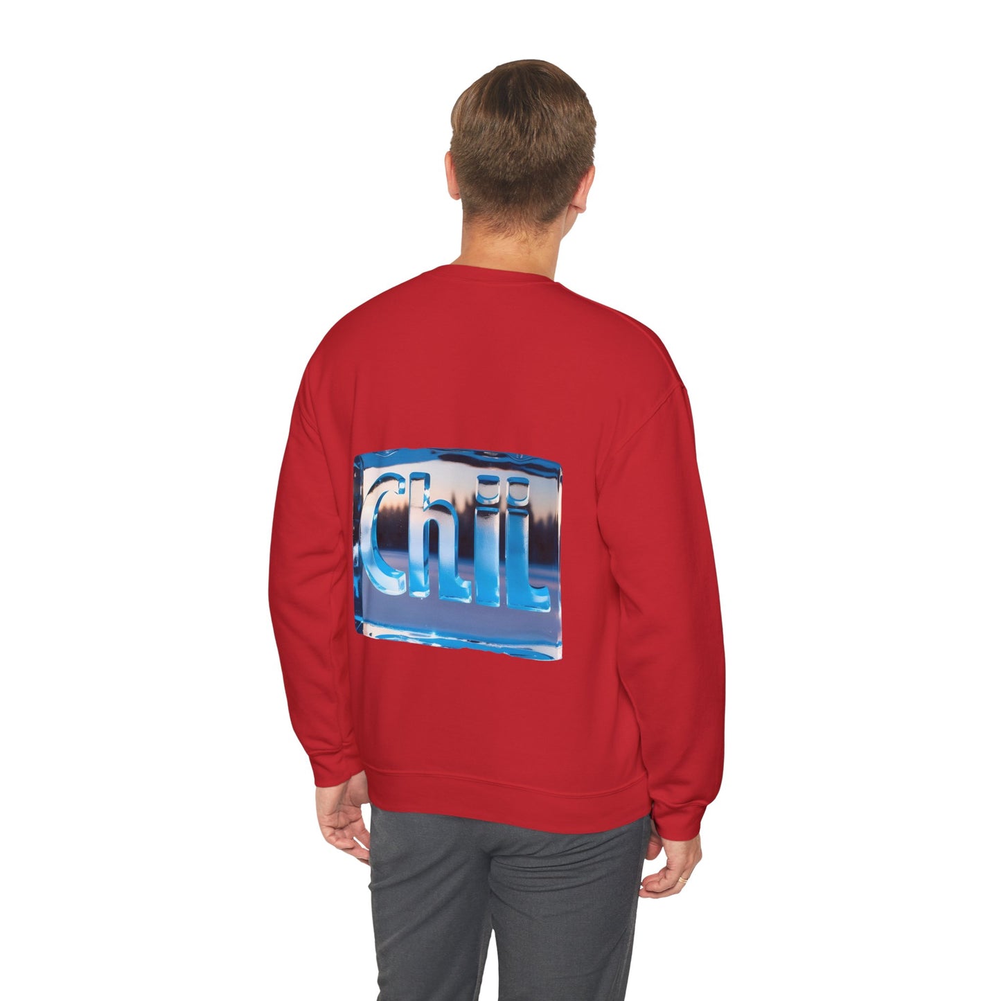 Chill Vibes Crewneck Sweatshirt - Cozy Gift for Friends, Casual Outfit, Relaxation Theme, Unisex Apparel