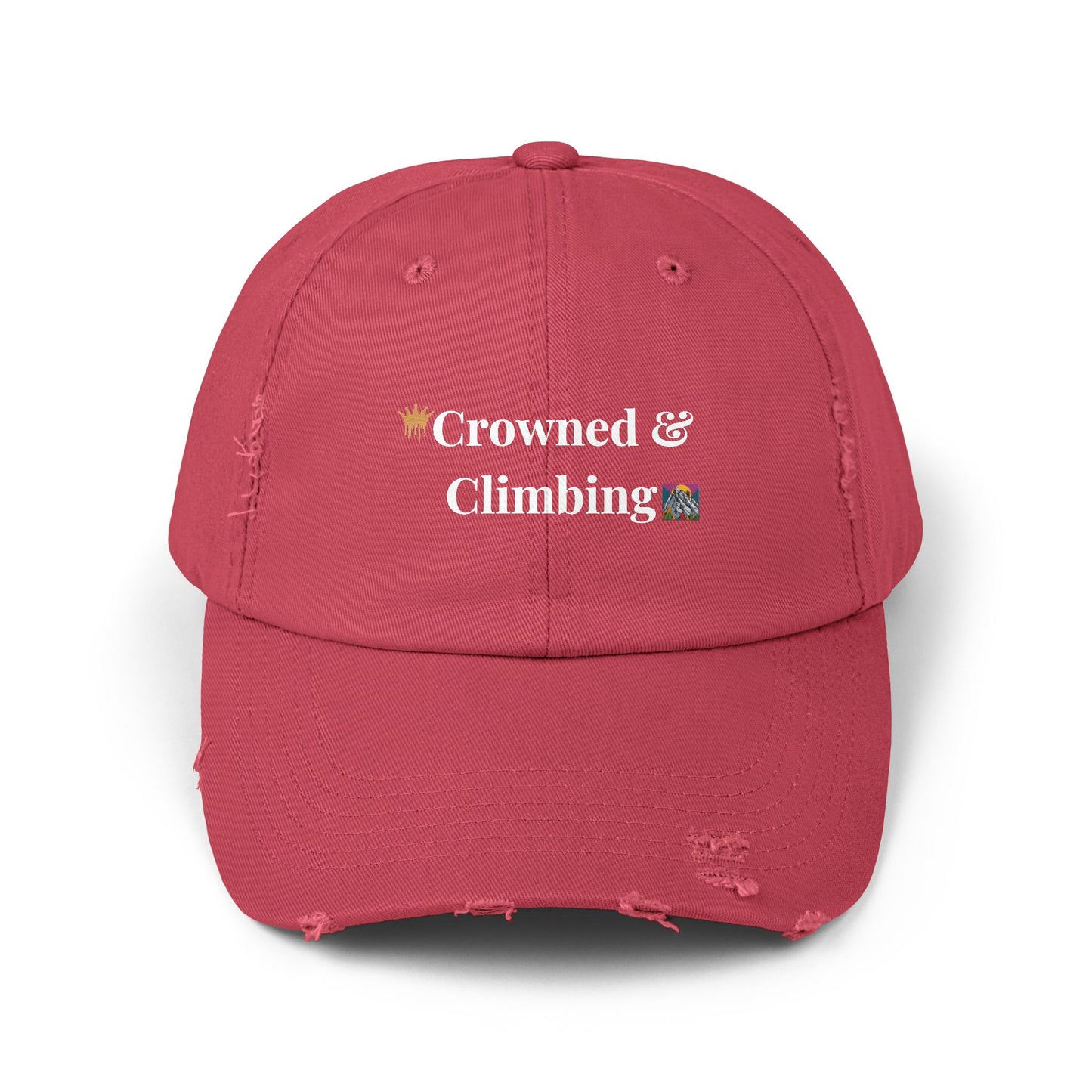 Unisex Distressed Cap