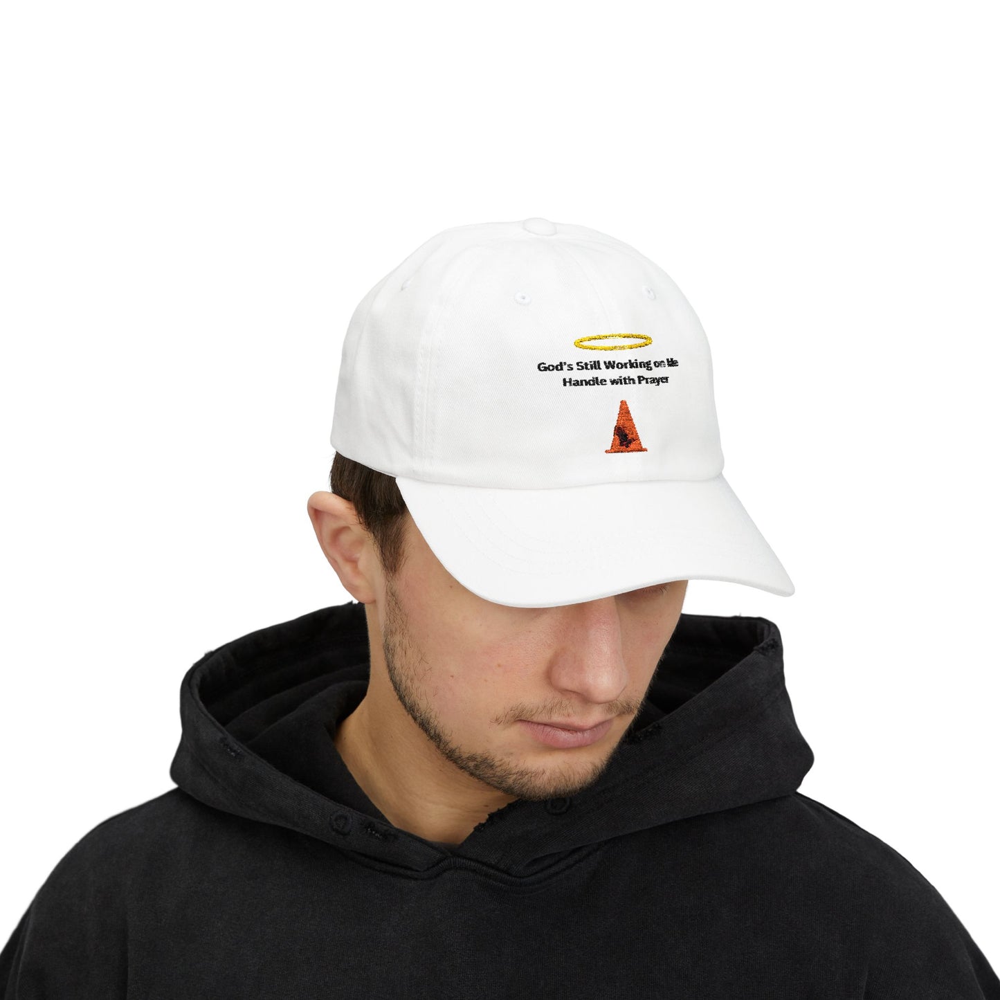 God's Still Working Dad Cap, Inspirational Cap, Religious Hat, Gift for Dads, Prayer Cap, Everyday Wear, Faith-based Accessory