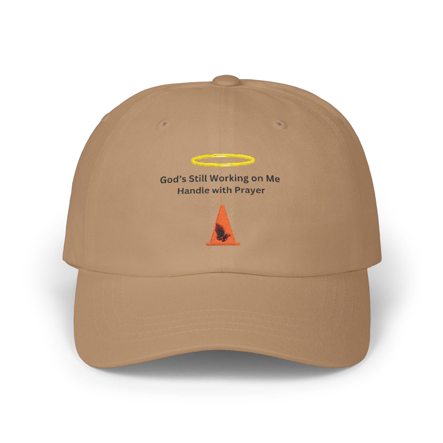 God's Still Working Dad Cap, Inspirational Cap, Religious Hat, Gift for Dads, Prayer Cap, Everyday Wear, Faith-based Accessory