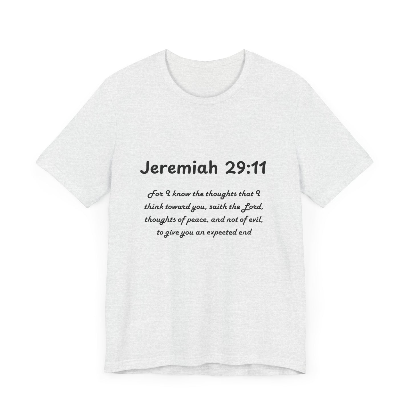 Unisex Jersey Short Sleeve Tee