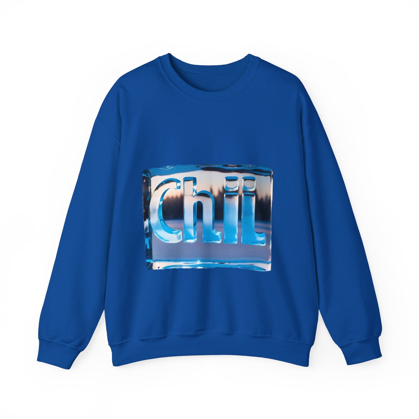 Chill Vibes Crewneck Sweatshirt - Cozy Gift for Friends, Casual Outfit, Relaxation Theme, Unisex Apparel