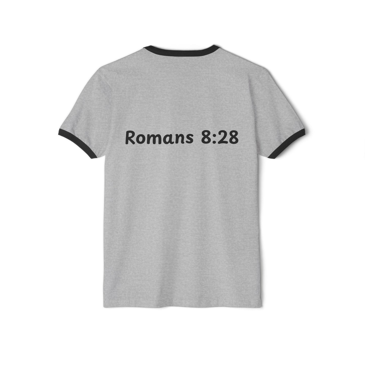 Inspirational Unisex Cotton Ringer T-Shirt - Just Keep Creating - Gift for Artists, Creative Minds, Casual Wear, Motivation, Creativity