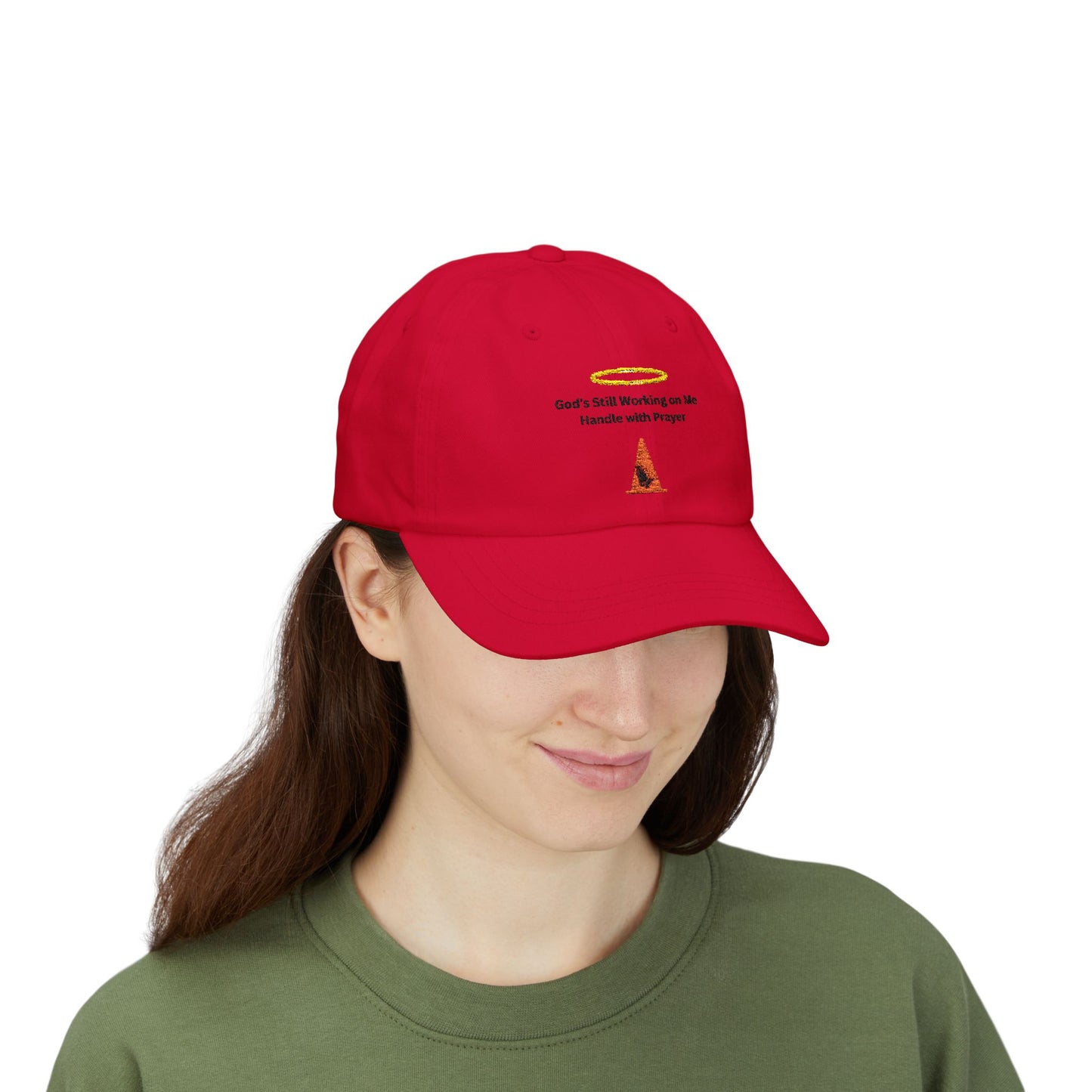 God's Still Working Dad Cap, Inspirational Cap, Religious Hat, Gift for Dads, Prayer Cap, Everyday Wear, Faith-based Accessory