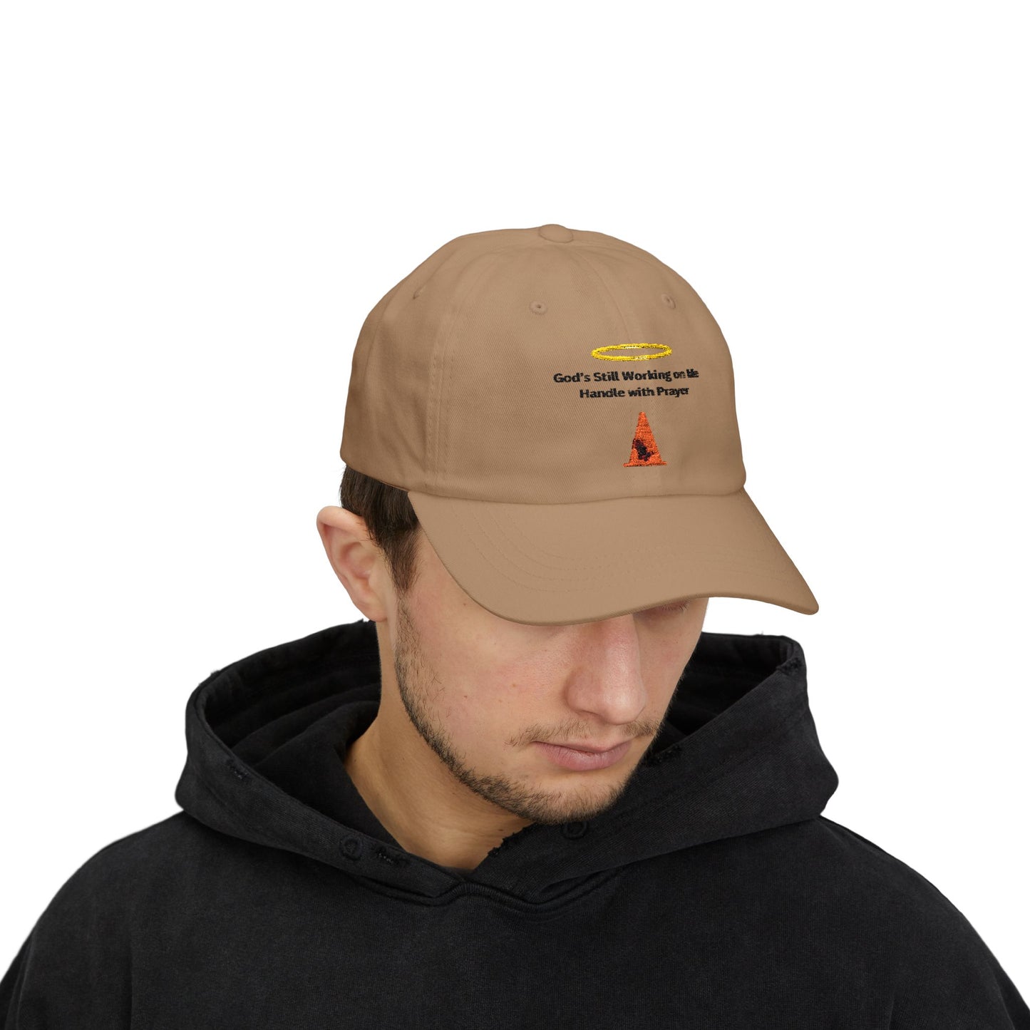 God's Still Working Dad Cap, Inspirational Cap, Religious Hat, Gift for Dads, Prayer Cap, Everyday Wear, Faith-based Accessory