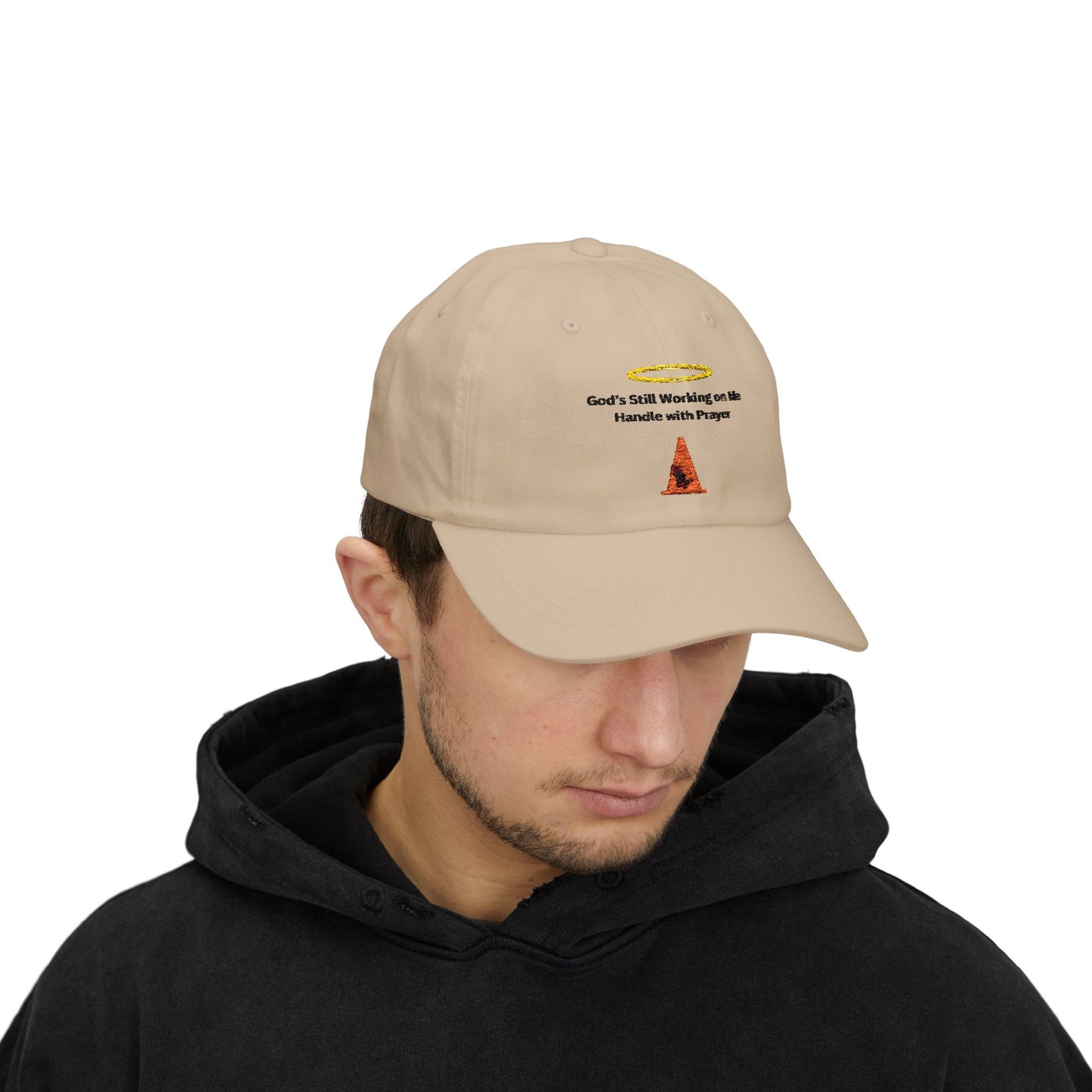 God's Still Working Dad Cap, Inspirational Cap, Religious Hat, Gift for Dads, Prayer Cap, Everyday Wear, Faith-based Accessory