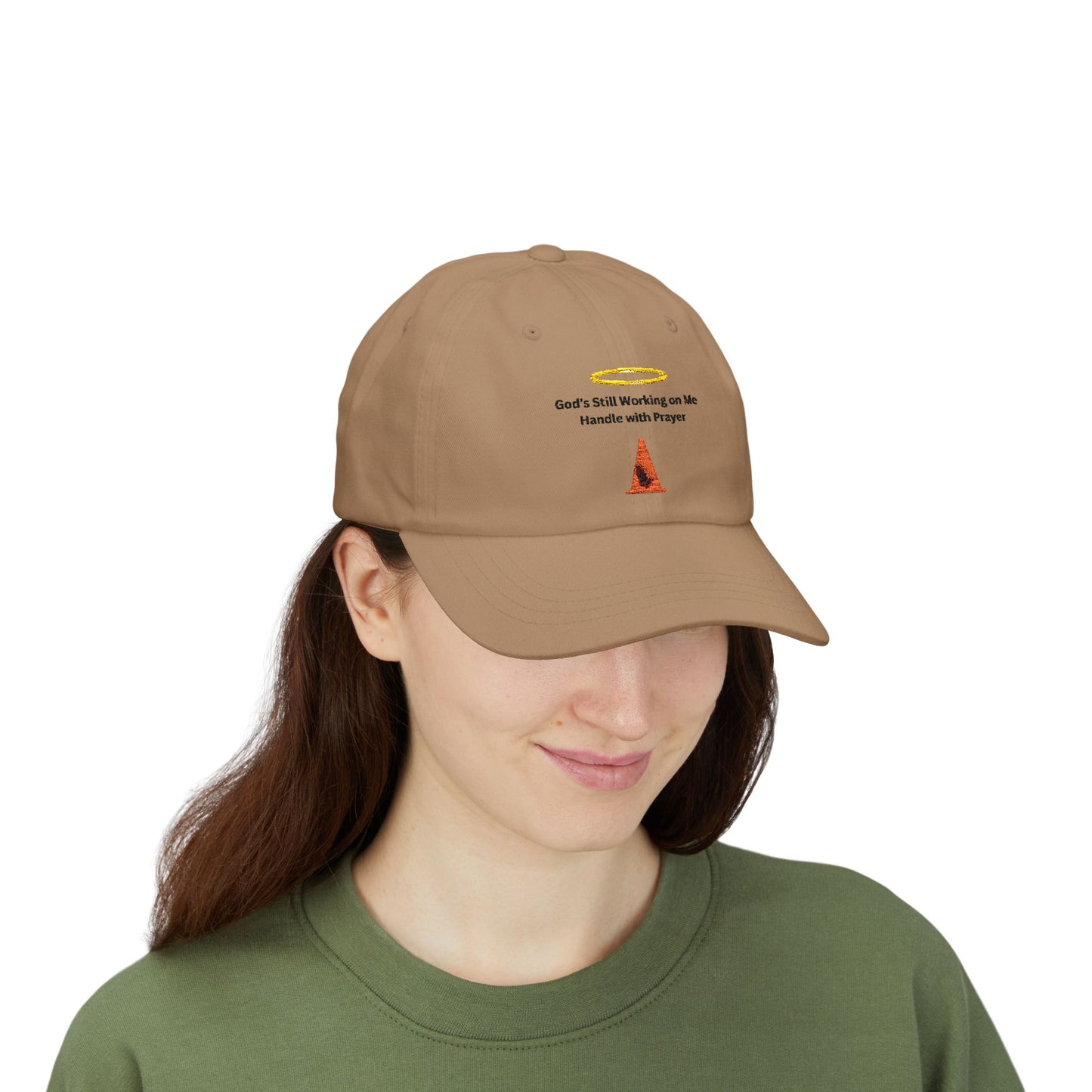 God's Still Working Dad Cap, Inspirational Cap, Religious Hat, Gift for Dads, Prayer Cap, Everyday Wear, Faith-based Accessory