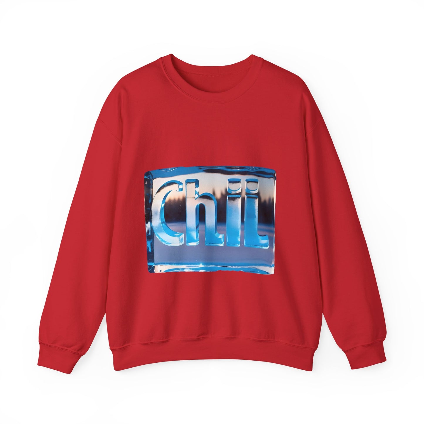 Chill Vibes Crewneck Sweatshirt - Cozy Gift for Friends, Casual Outfit, Relaxation Theme, Unisex Apparel