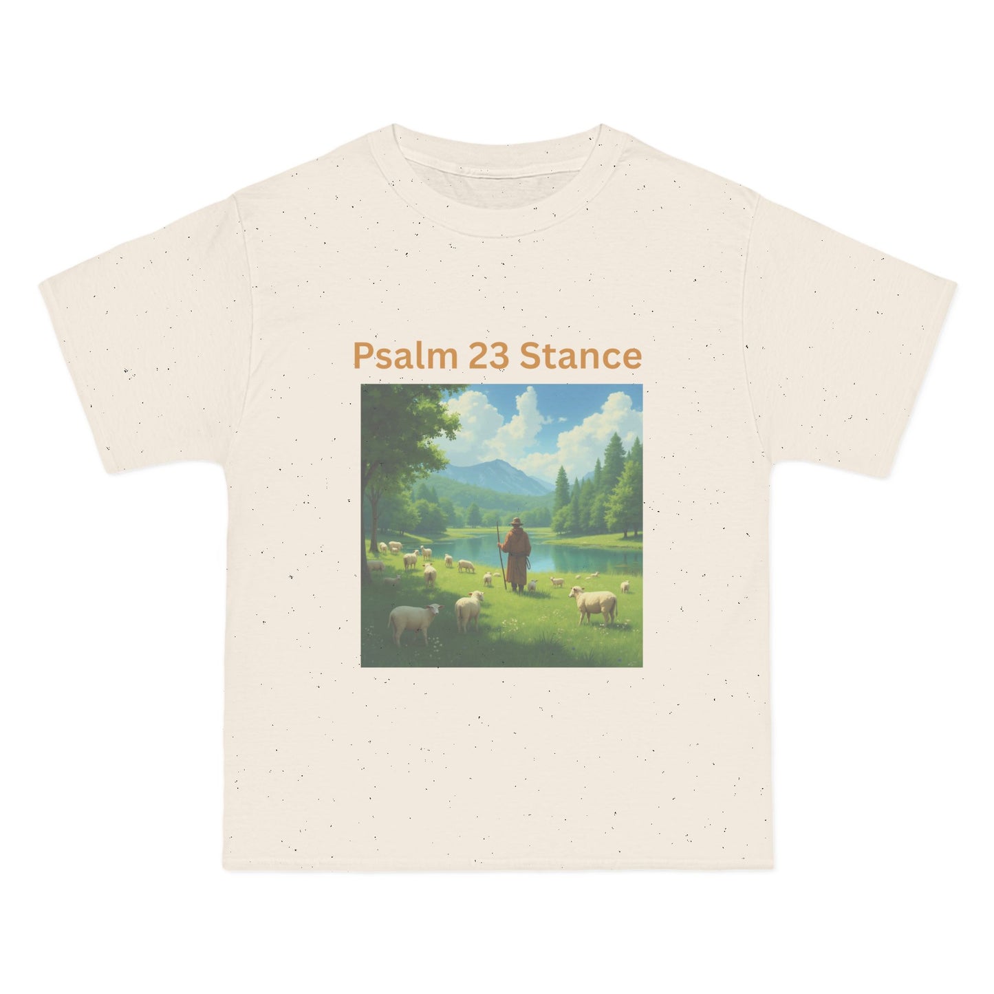 Psalm 23 Stance T-Shirt, Inspirational Tee, Faith-Based Clothing, Christian Gift, Spiritual Apparel, Casual Wear
