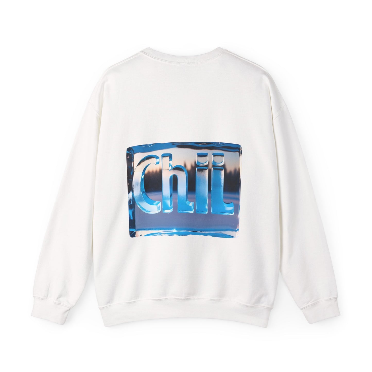 Chill Vibes Crewneck Sweatshirt - Cozy Gift for Friends, Casual Outfit, Relaxation Theme, Unisex Apparel