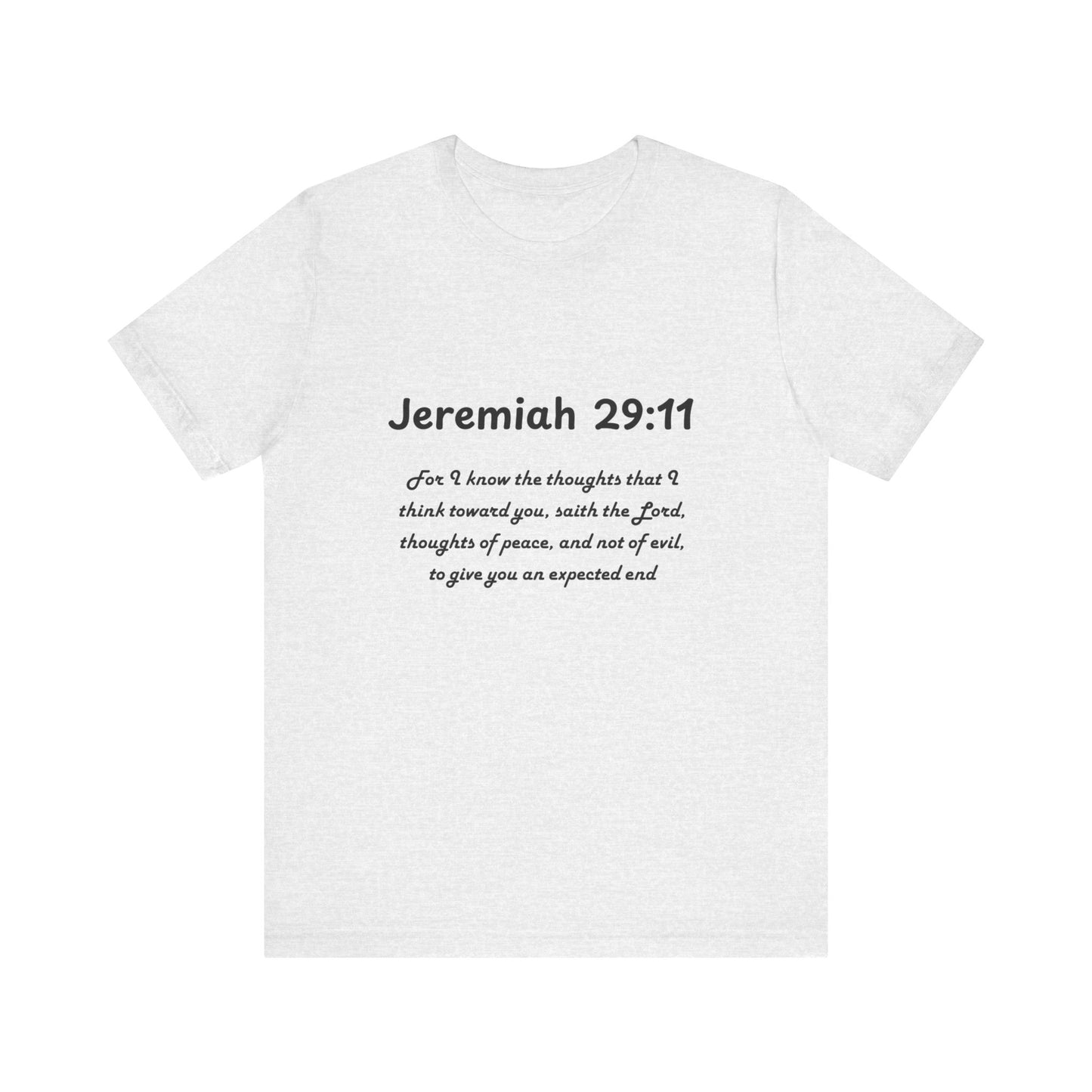 Unisex Jersey Short Sleeve Tee