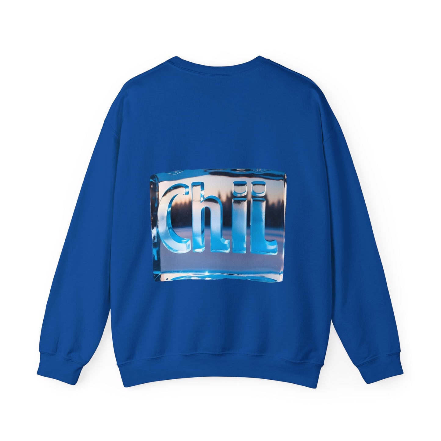 Chill Vibes Crewneck Sweatshirt - Cozy Gift for Friends, Casual Outfit, Relaxation Theme, Unisex Apparel