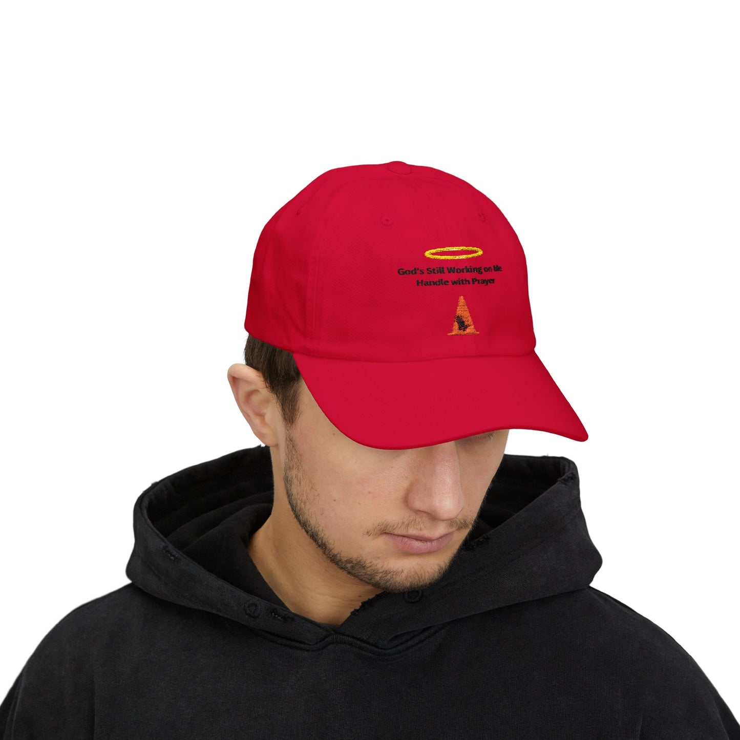 God's Still Working Dad Cap, Inspirational Cap, Religious Hat, Gift for Dads, Prayer Cap, Everyday Wear, Faith-based Accessory