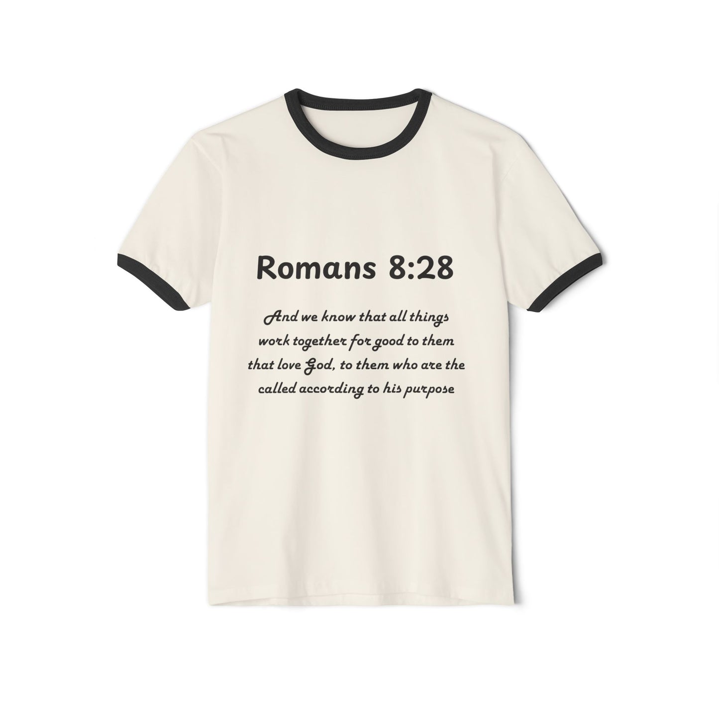 Inspirational Unisex Cotton Ringer T-Shirt - Just Keep Creating - Gift for Artists, Creative Minds, Casual Wear, Motivation, Creativity